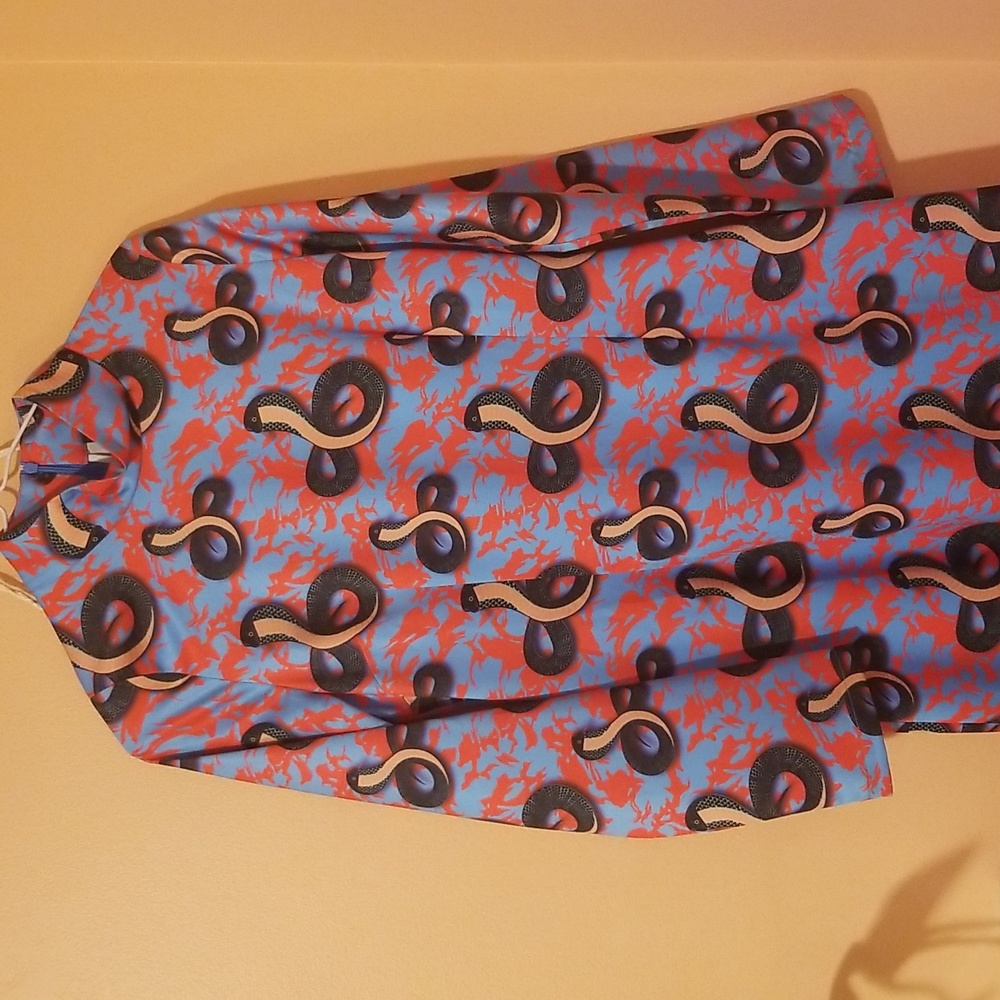 Floor Length Snake Kimono by Hayley Elsaesser